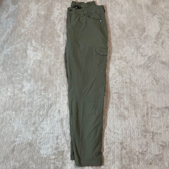 Kuhl Pants Womens size 14 Olive Green Convertible Hiking Outdoor gorpcore - Picture 3 of 8